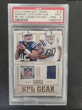 2012 Topps Finest Football Andrew Luck Superfractor Listed on eBay 10