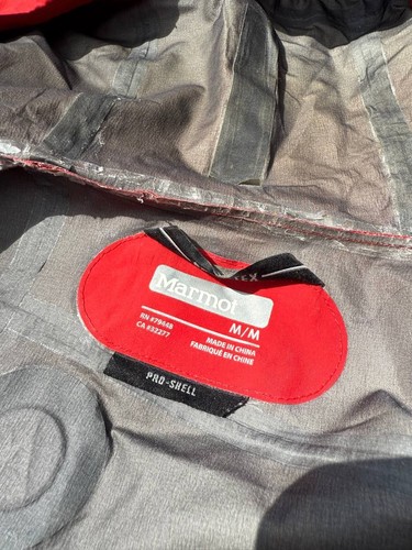 Marmot Gore Tex Pro Shell Outdoor Gorpcore Red Jacket Waterproof Men's Size M - Picture 9 of 16