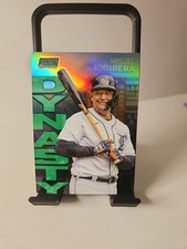 2022 Topps Stadium Club Chrome Miguel Cabrera Dynasty Green Refractor # /99...