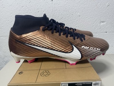 Nike Zoom Mercurial Superfly 9 Pro Q FG Metallic Copper Sz 13 DR5945 810 Soccer