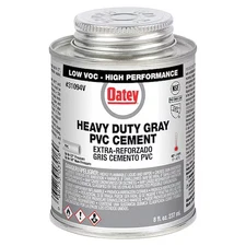 Oatey 31094V Cement,Brush-Top Can,8 Fl Oz,Gray