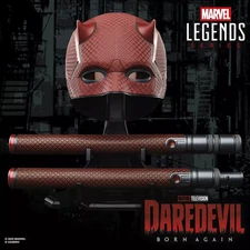 Daredevil Born Again Marvel Legends Roleplay Mask & Billy Club Set - NEW - MIB