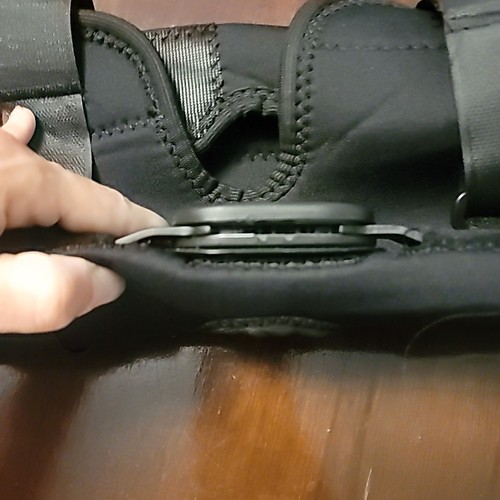 DonJoy Drytex Hinged Air X Large Black Knee Brace with Bilateral Hinges - Picture 5 of 6