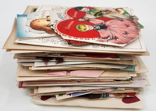 Lot of Vintage & Modern Greeting Cards Birthday, Valentine, Floral, Mixed