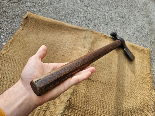 Hacha de hacha rara suiza "A. Toffel" Vauderens vintage marca tronco - Imagen 7 de 12