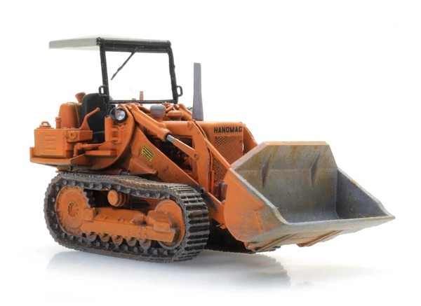 Artitec 387.563 Bagger Bulldozer Hanomag K5, Fertig Montiert, MaßStab Ho 1:87-image