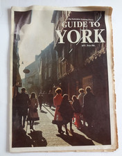 1971 Evening Press GUIDE TO YORK Booklet Programme 1900 years of history