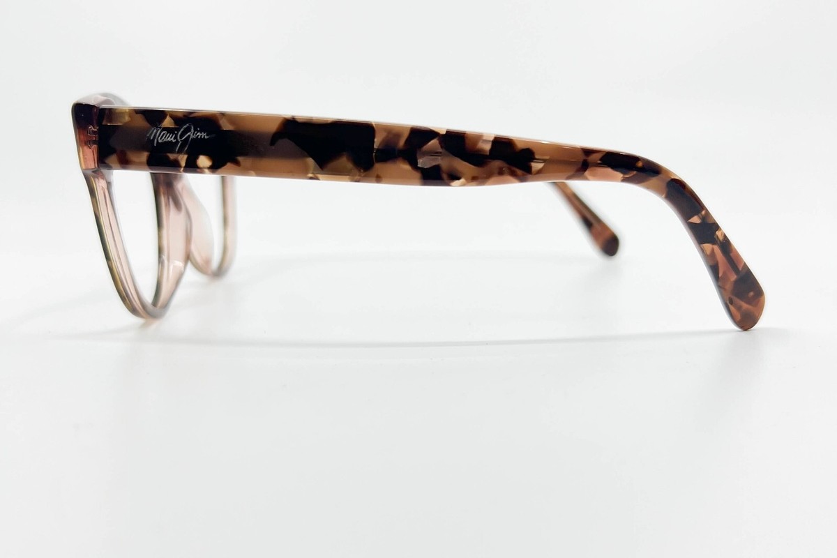 Maui Jim Kuuipo MJ 799-09A Sunglasses Frames Pink Brown Tortoise