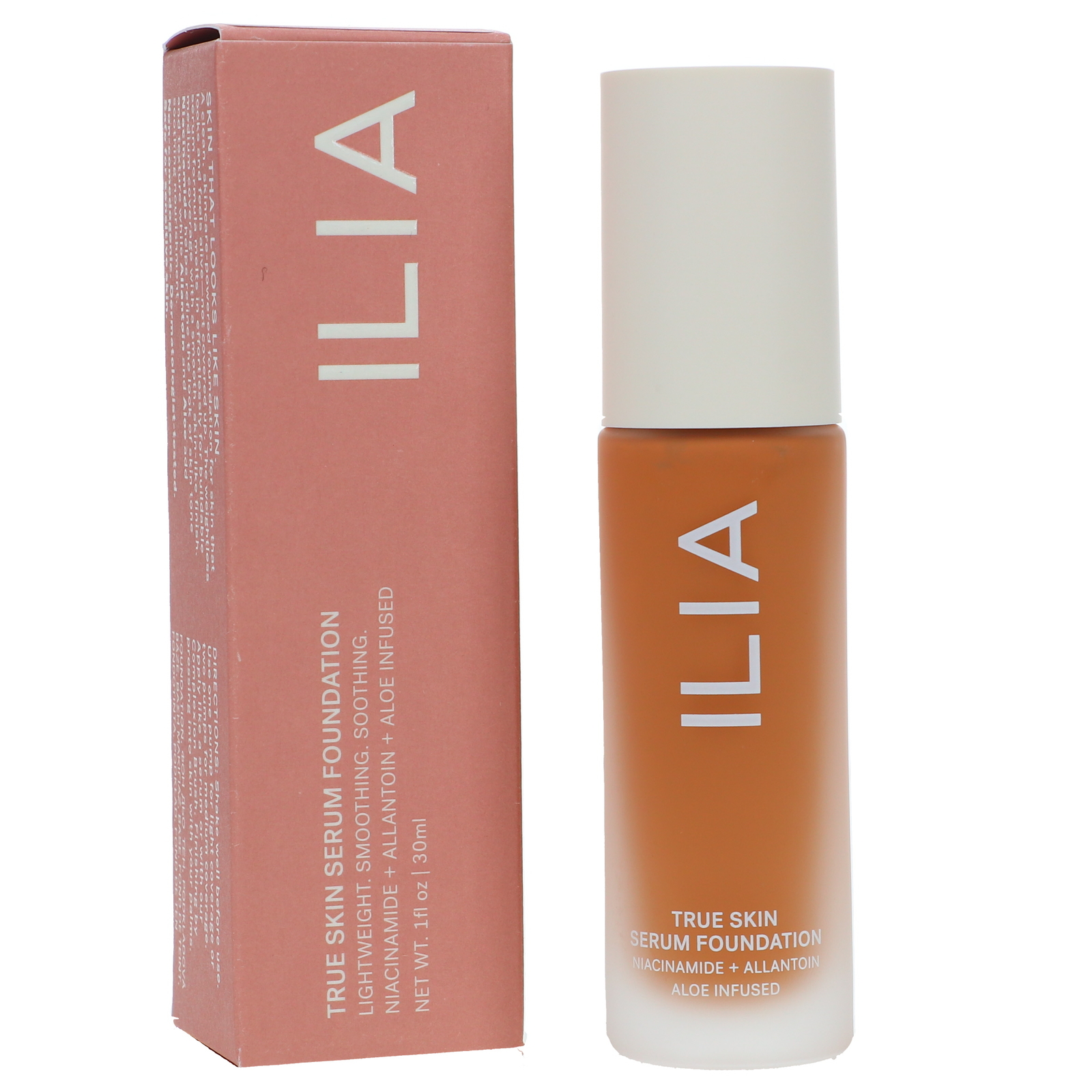 Тональная основа ILIA True Skin Serum Bonaire SF9.5 (насыщенный, с теплыми оттенками), 1 унция