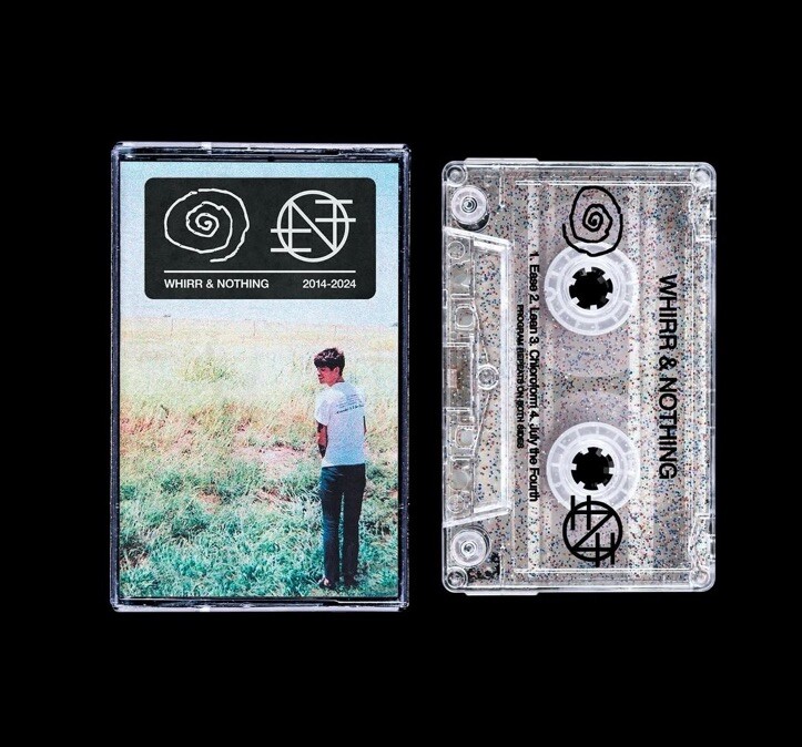 Whirr And Nothing By Nothing Cassette Limited /200 Blue & Red