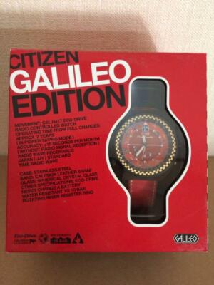 Citizen Box Galileo Edition Eco-Drive Solar Mens Watch Authentic  
