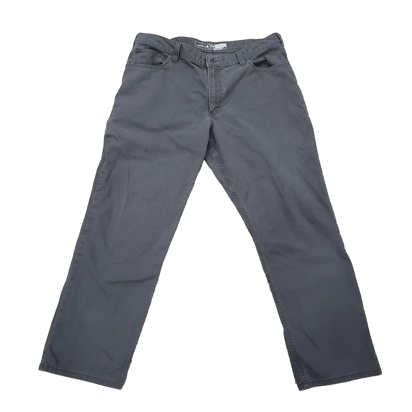 Carhartt Rugged Flex Relaxed Fit Pants Men's 38x30 (37x29 actual) Gray BN2517-M