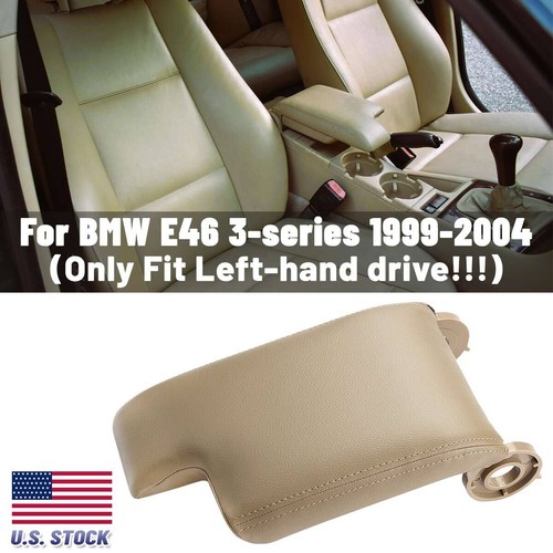 Beige Center Console Lid Armrest Fits BMW E46 3 Series 1999-05 Arm Rest Cover - Picture 13 of 13