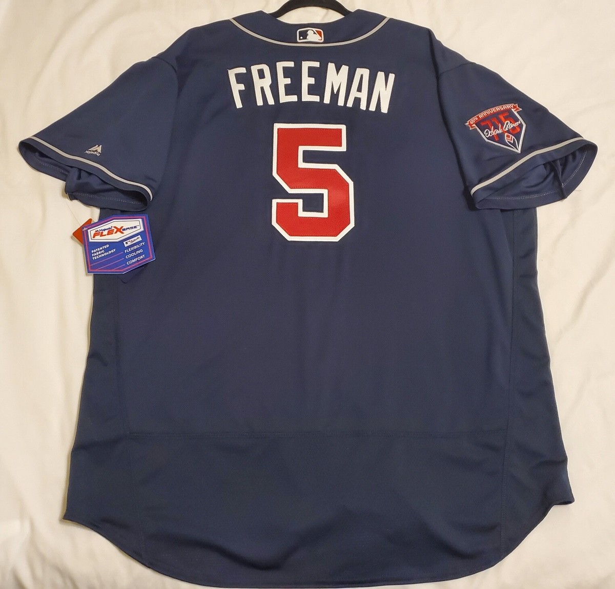 フレディ・フリーマン ユニフォーム　稀少アトランタ・ブレーブス　マジェスティック フレディ・フリーマン ユニフォーム 稀少アトランタ・ブレーブス