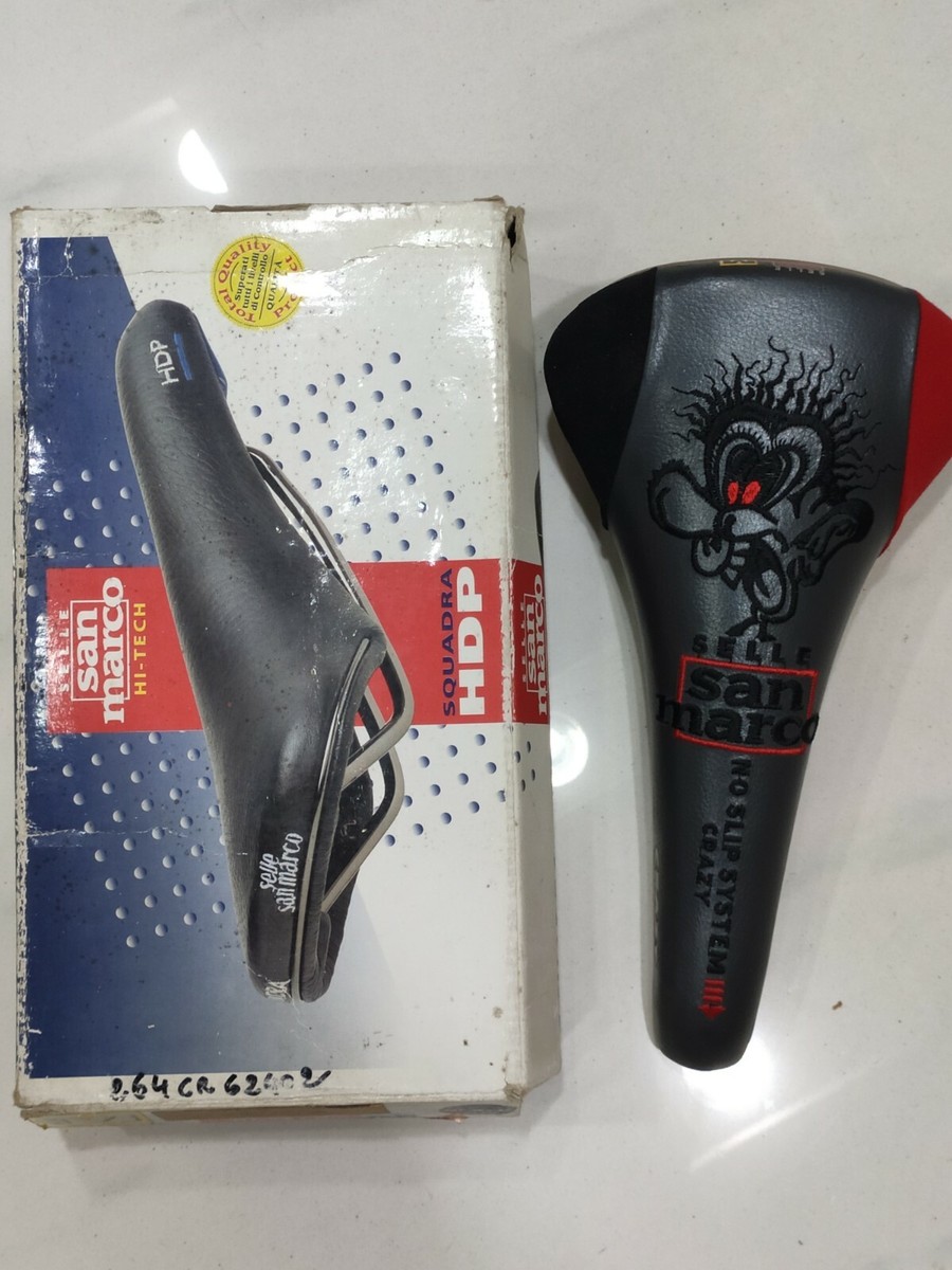 RARE NIB NOS Selle San Marco Squadra HDP Saddle - CRAZY 1995 RARE NIB NOS Selle San Marco Squadra HDP Saddle - CRAZY 1995