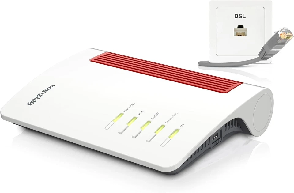 AVM FRITZ!Box 7690 (Wi-Fi 7) VDSL/ADSL Router 7,136 Mbit/s ADSL2+ WLAN FRITZ BOX - Bild 4 von 4