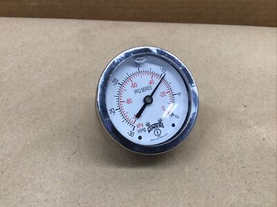 WINTERS 2.5'' 0/-30inHg 1/4'' PFQ SERIES VACUUM GAUGE #100A12*AD