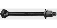 AMF Schraube f&uuml;r T-Nuten komplett mit Mutter und Scheibe D787 M16x18x 63mm kPlat
