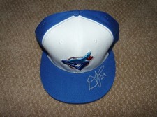 Devon Travis Toronto Blue Jays signed fitted hat 