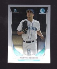 2014 Bowman Chrome Draft Picks Austin Cousino Rookie #CDP82 Seattle Mariners