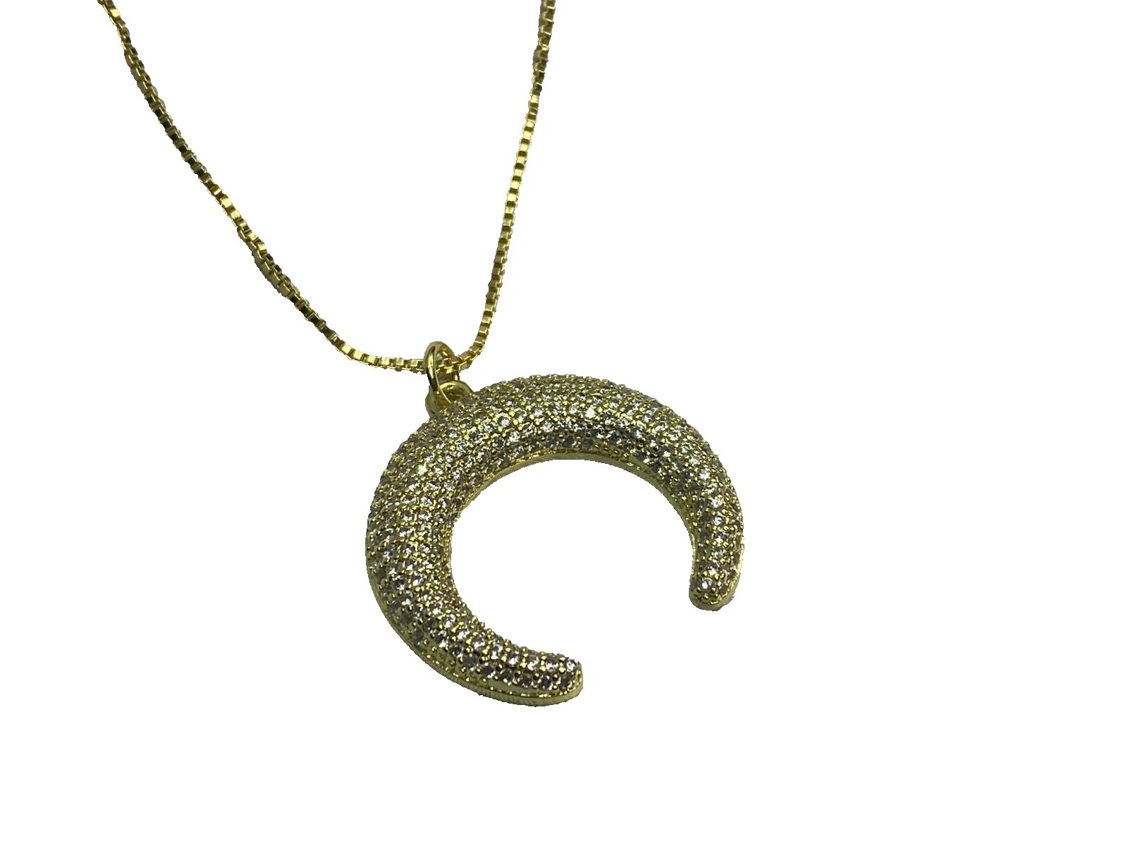 Cadena baño de titanio Collares y colgantes De moda