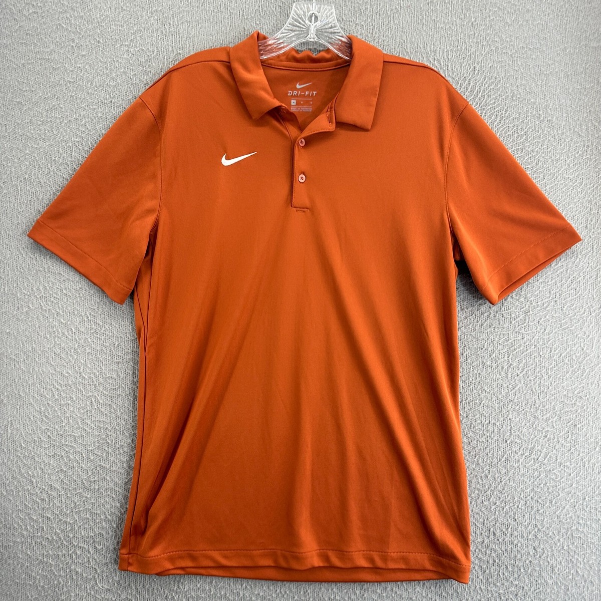 nike golf orange polo