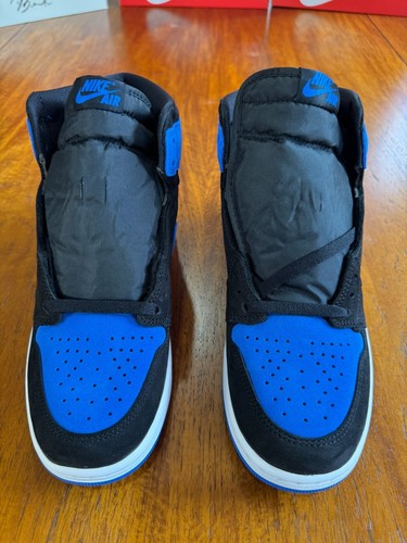 Jordan 1 Retro OG High, Size US10 /UK9, Royal Reimagined, New in Box, AUTHENTIC - Picture 9 of 16