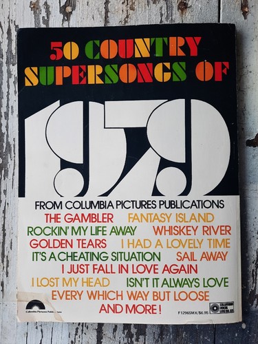 50 Country SuperSongs Of 1979 Songbook - Picture 4 of 4