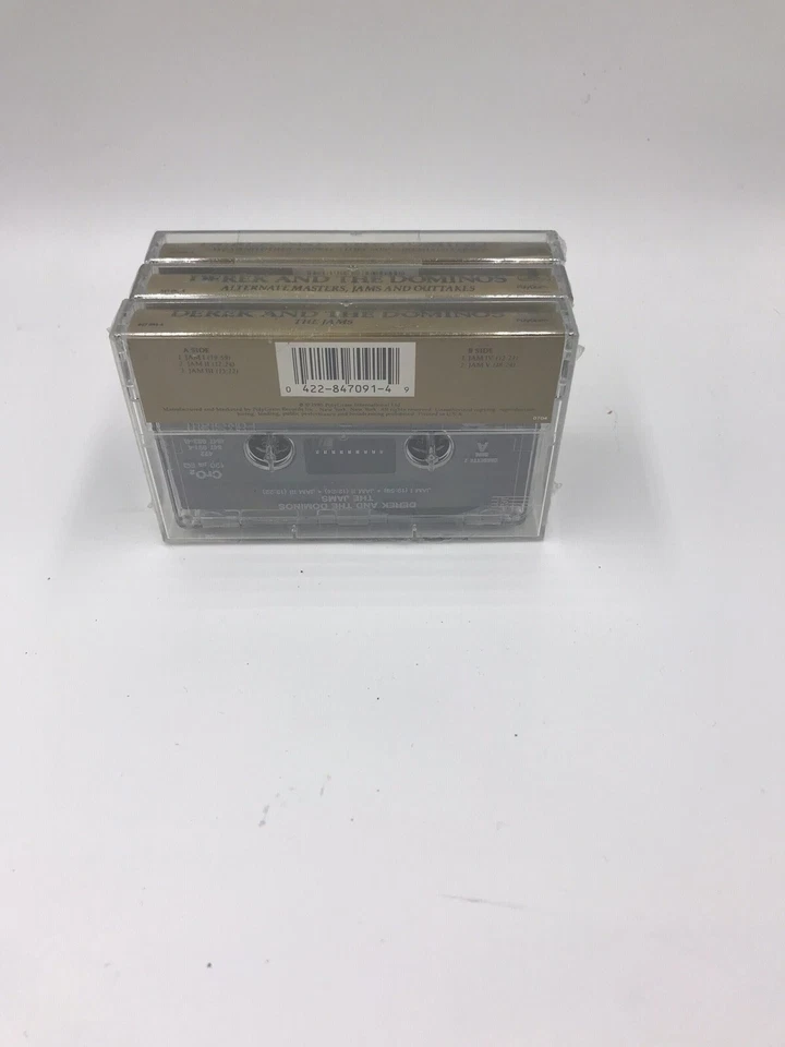 Derek & The Dominos Layla Sessions 3-Cassette Box Set SEALED 20th Anniv 1990 - Image 4 of 4