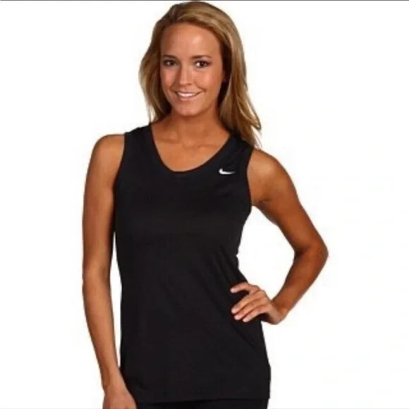 Tank Tops Workout Nike Clothes Women's Fashion Nike Black Basic