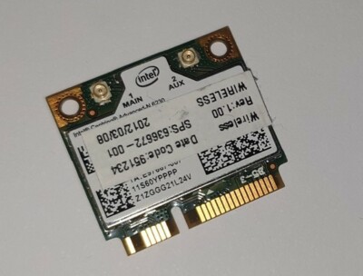 GENUINE HP 636672-001 802.11B/G/N WIFI LAN CARD Intel Centrino 6230 60YFFFF 