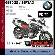 BMW G650GS / Sertao Workshop Service Repair Manual 2011 - 2017 R13 G 650 GS