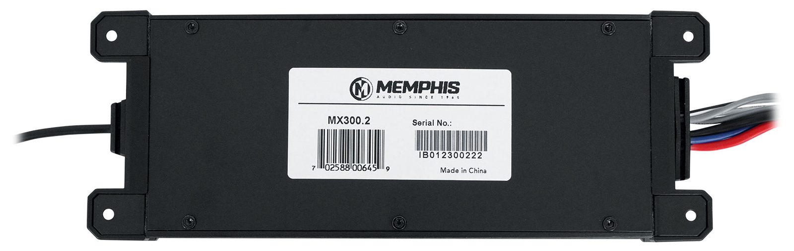 Memphis Audio MX3002 2-канальный усилитель ATV UTV мощностью 300 Вт 2 65-дюймовые колонки