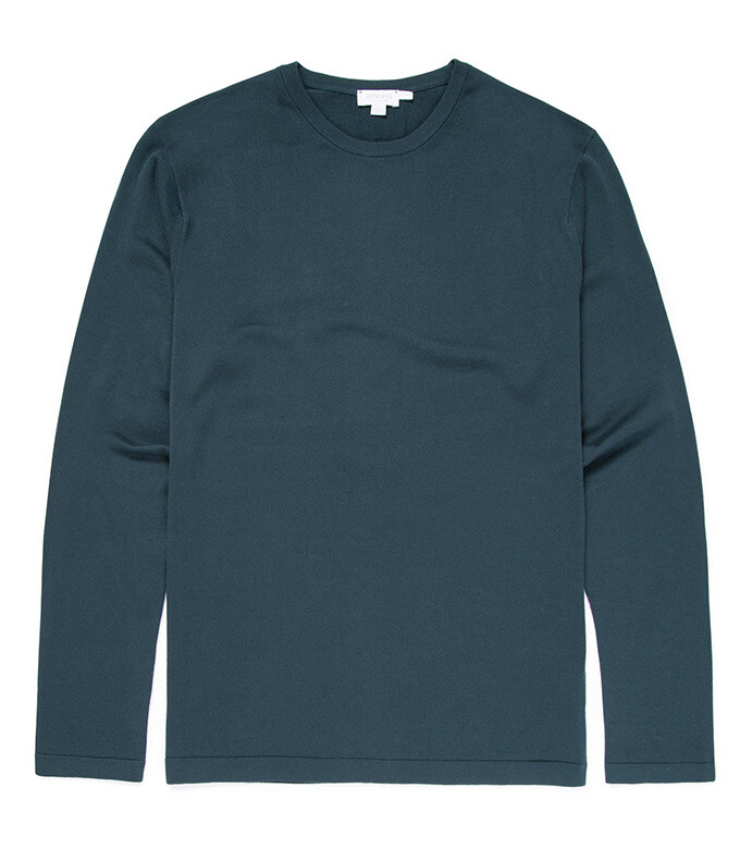 SUNSPEL MEN'S SEA ISLAND COTTON KNIT JUMPER NEW WITH TAGS RRP £215