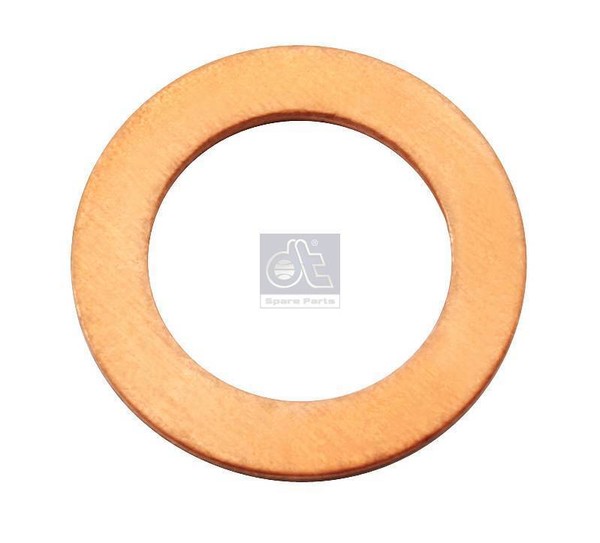 100 X Kupferdichtring DT Spare Parts 9.01090 D:10Mm D:16Mm S:1Mm-image