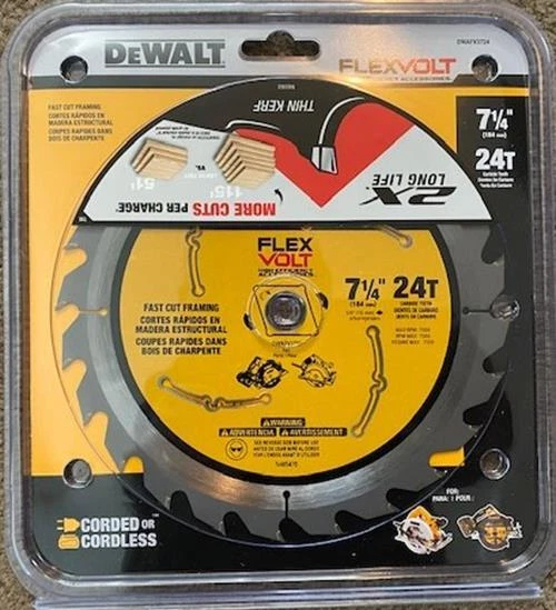 Flexvolt circular saw blade hot sale