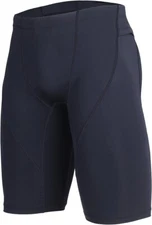 NEW Beroy Mens Compression Shorts~ Black~1 Pocket~~sz M~~Tight Sports Base Layer