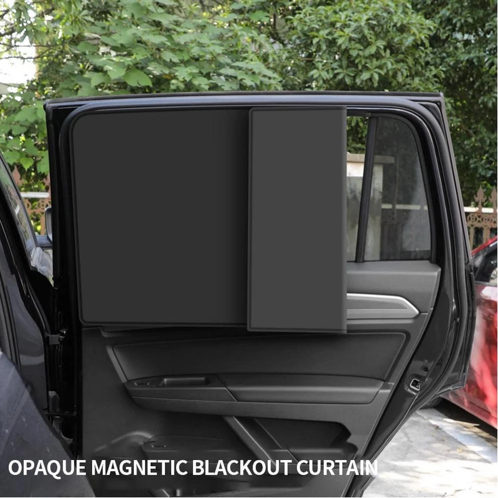 Magnetic car sun sale shade
