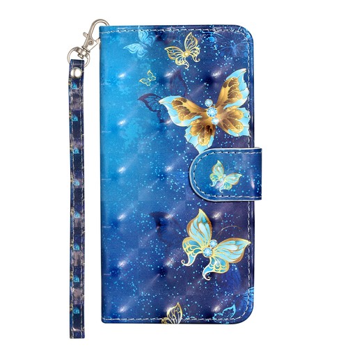For Google Pixel 8 7A 6 3D Painted PU Leather Flip Wallet Stand Phone Case Cover - Picture 13 of 22