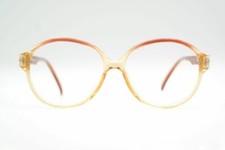 Vintage Terri Brogan 8616 30 Brown Oval Glasses Eyeglass Frame NOS