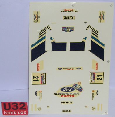 Team Slot 40039 Calca Ford Sierra Cosworth Sainz 1/32