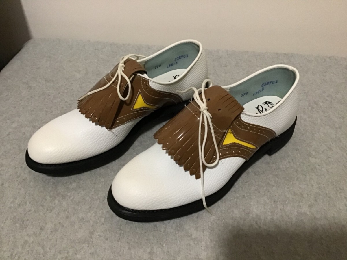 Arnold Palmer by Eaton Ladies 7 Saddle Type Golf Shoes w 