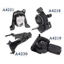 4PC Engine Motor & Transmission Mount for 2003-2008 Pontiac Vibe l4 1.8L Manual