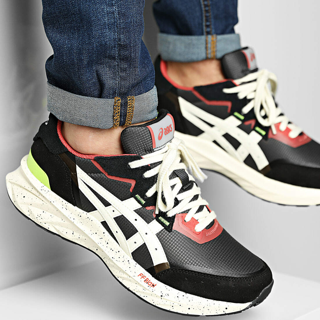 ASICS TARTHER BLAST Graphite Grey/Ivory 1201A066.021 Men\u0026#039;s Casual  Running Shoes | eBay