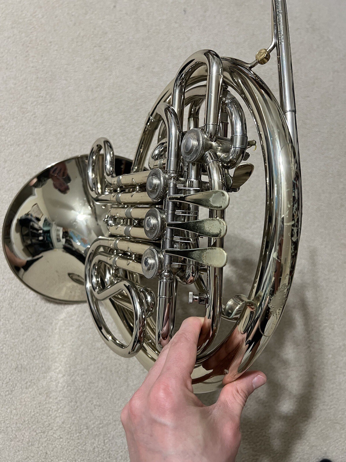 Holton H379 Double French Horn Solid Nickel Silver 20983187024 eBay
