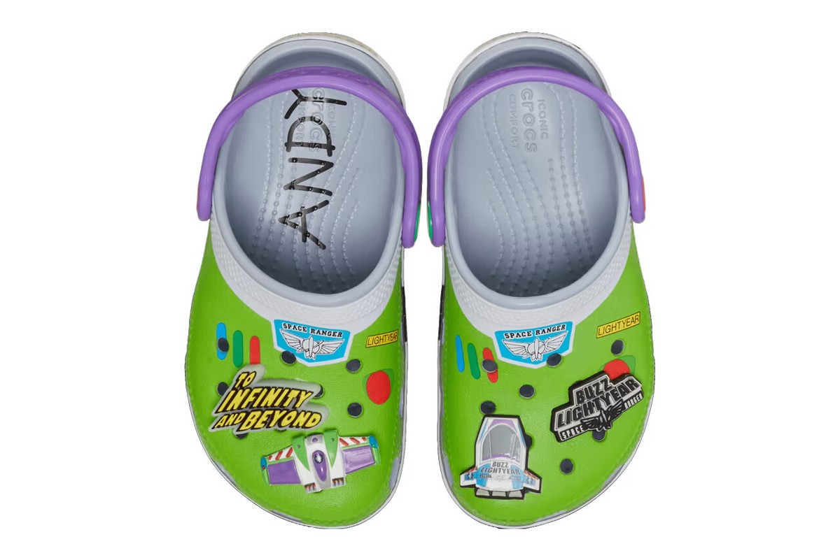 Toy Story Toddler Crocs Buzz L:ightyear Disney C4 C5 C6 C7 C8 C9
