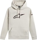 ALPINESTARS INSIGNIA FLEECE HOODIE OFF WHITE PULLOVER ADULT MX HOODY NEW CASUAL