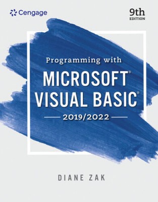 Programming with Microsoft Visual Basic 2019/2022 by Diane [Paperback]
