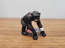Schleich 14678 Chimpanzee Male Retired 2012 Wildlife Monkey Animal Figure ~ NWT
