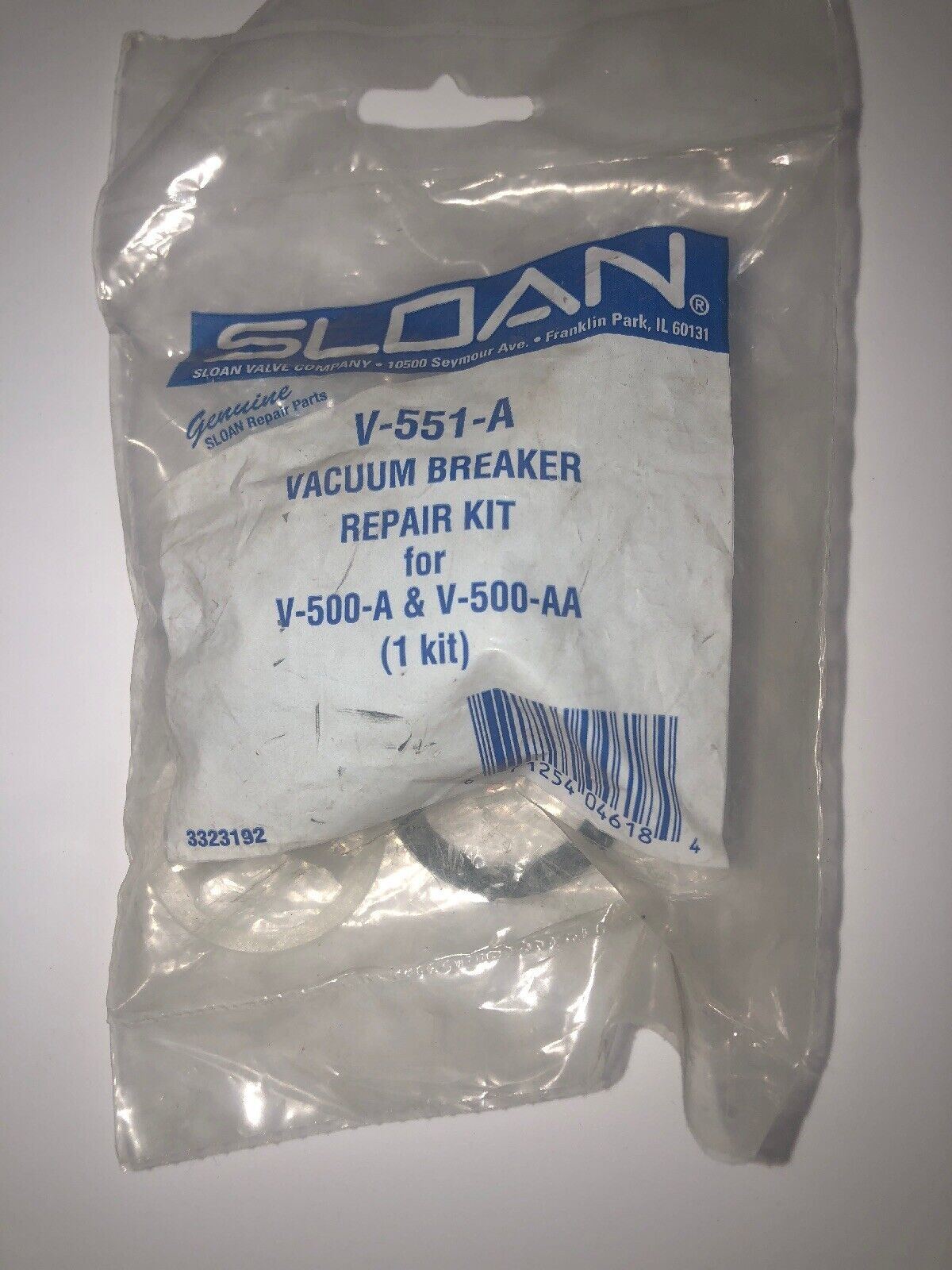 NEW Sloan Valve V-551-A Vacuum Breaker Repair Kit for V500A /& V500AA LOT OF 10